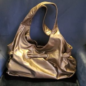 Pewter purse